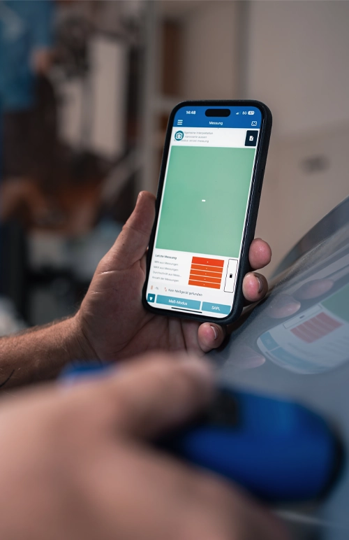 Lackmessen Lackstärke messen KFZ Unfallmanagement in Aschaffenburg 3B M.Biadatz KFZ Dienstleistungen